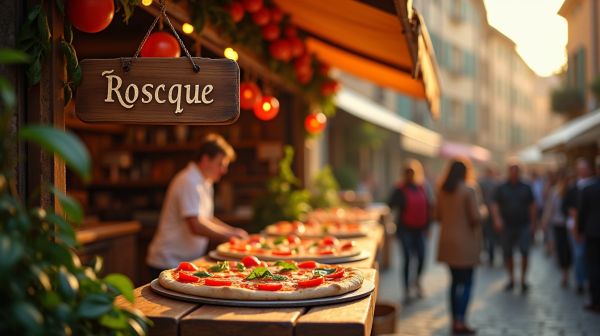 Dégustez des pizzas artisanales au kiosque à Montmirail