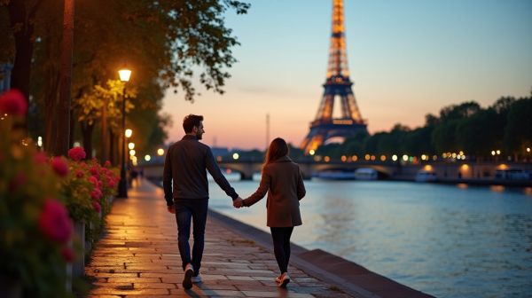 Idées de balades romantiques à Paris : loin des clichés